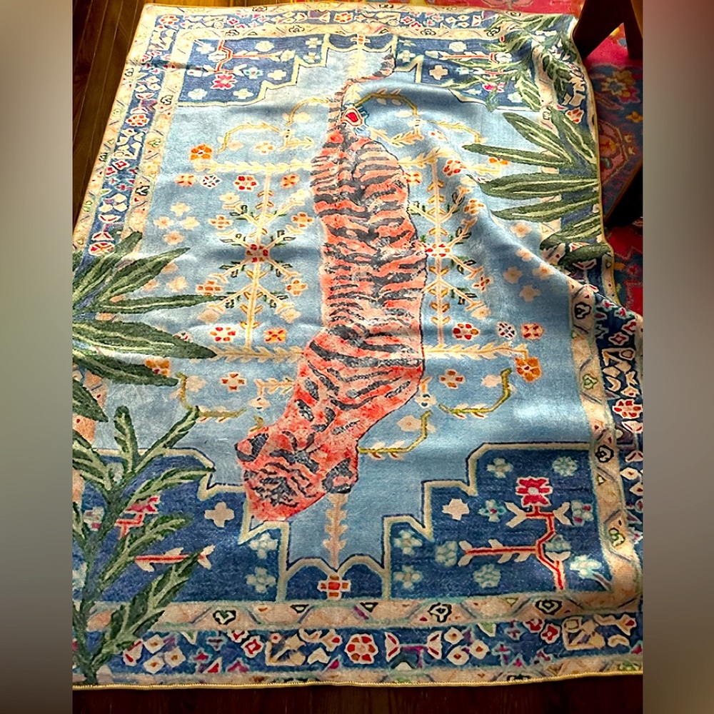 5x8 tiger rug